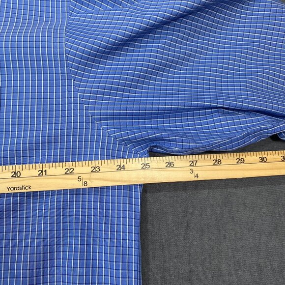 L.L. Bean Mens Blue Wrinkle-Resistant Button-Down Shirt Size L Reg 100% Cotton - Picture 10 of 12